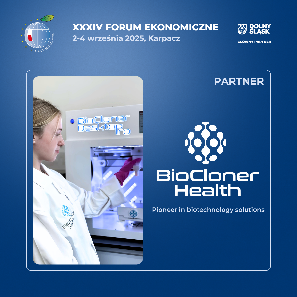 BioCloner Health na Forum Ekonomicznym 2025 w Karpaczu